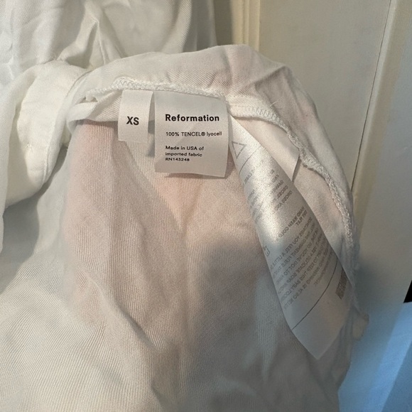 Reformation White Button Down - Picture 2 of 4